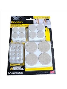 Scotch floor protectors only one sheet used. Like new!